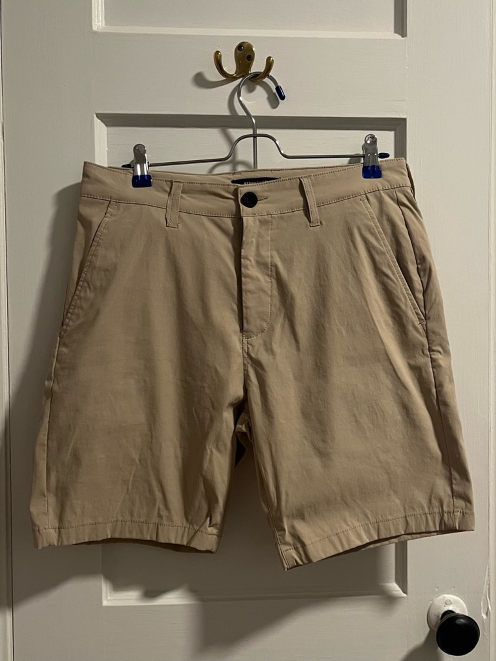 Kenneth Cole Men's Size 30 Slim Khaki Shorts